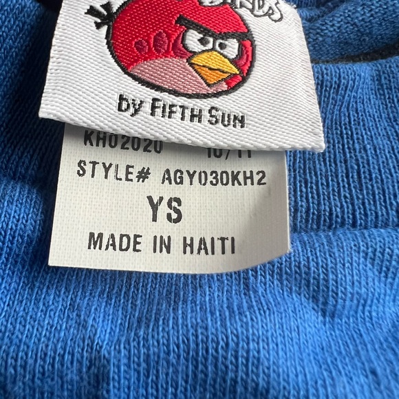 Angry birds long sleeve shirt with attached t shirt - Picture 2 of 4